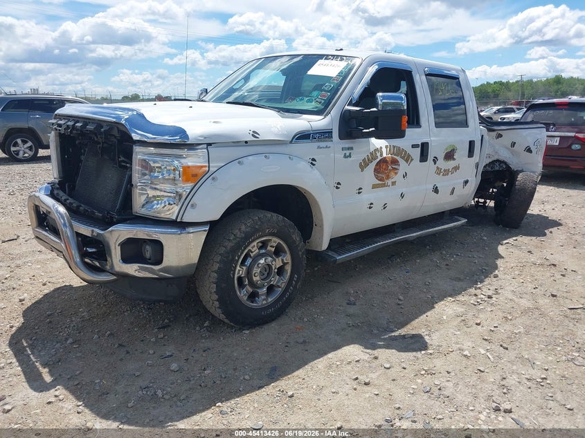 2013 Ford F250 VIN 1FT7W2B68DEA12707 IAAI salvage auction — LEFT & RIGHT, Junk Bill Of Sale Mv2459 (Wisconsin), sold $5,425 on 2026-07-09 (photo 2)