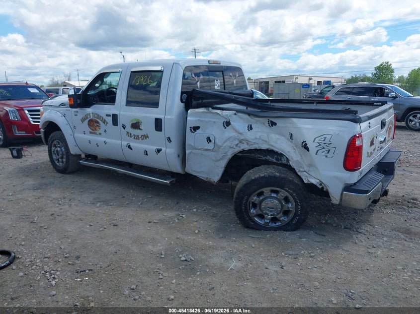 2013 Ford F250 VIN 1FT7W2B68DEA12707 IAAI salvage auction — LEFT & RIGHT, Junk Bill Of Sale Mv2459 (Wisconsin), sold $5,425 on 2026-07-09 (photo 3)