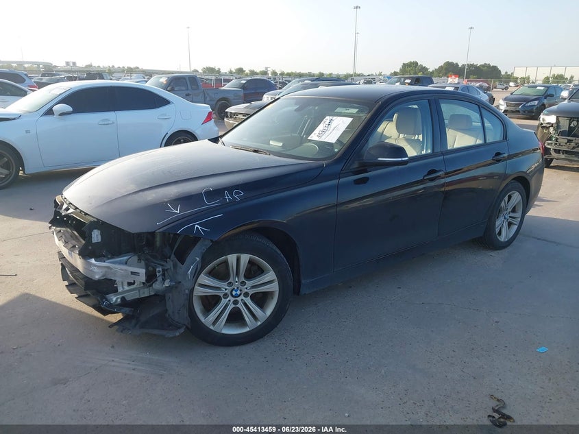 2016 BMW VIN WBA8E9G51GNT43856 IAAI salvage auction — FRONT END, Original (Texas), sold $2,500 on 2026-08-06 (photo 2)