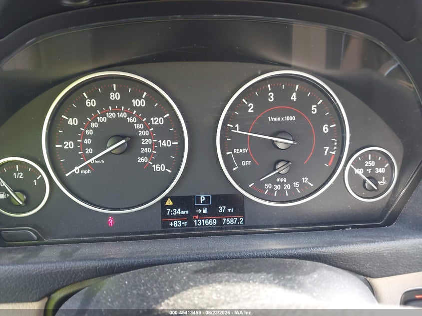2016 BMW VIN WBA8E9G51GNT43856 IAAI salvage auction — FRONT END, Original (Texas), sold $2,500 on 2026-08-06 (photo 7)