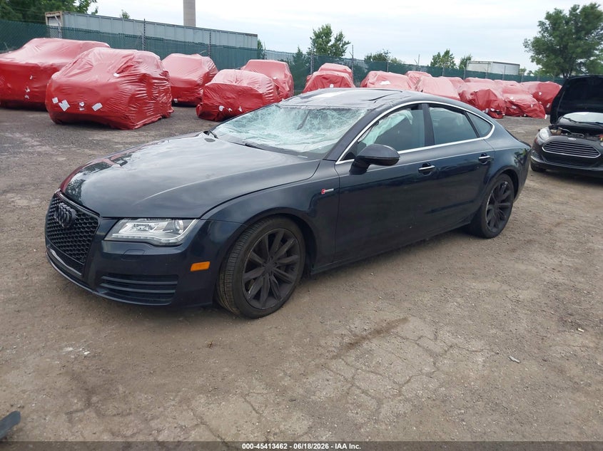 2014 Audi A7 VIN WAUWGAFC6EN084670 IAAI salvage auction — ELECTRICAL, Salvage (Pennsylvania), sold $1,300 on 2026-07-24 (photo 2)