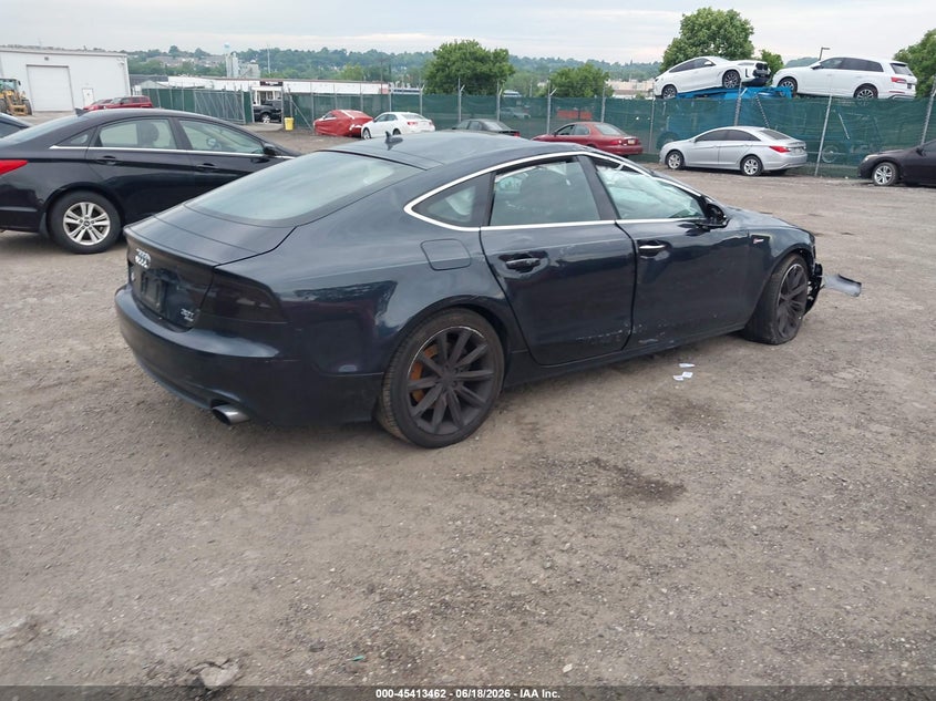 2014 Audi A7 VIN WAUWGAFC6EN084670 IAAI salvage auction — ELECTRICAL, Salvage (Pennsylvania), sold $1,300 on 2026-07-24 (photo 4)