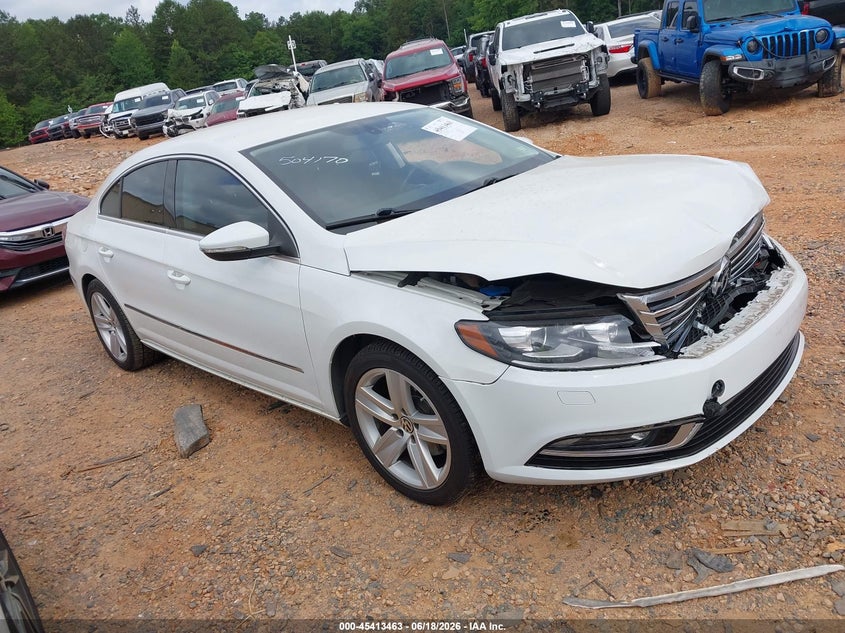 2016 Volkswagen Passat cc VIN WVWBP7AN6GE504170 IAAI salvage auction — FRONT END, Salvage (North Carolina), sold $700 on 2026-07-20 (photo 1)