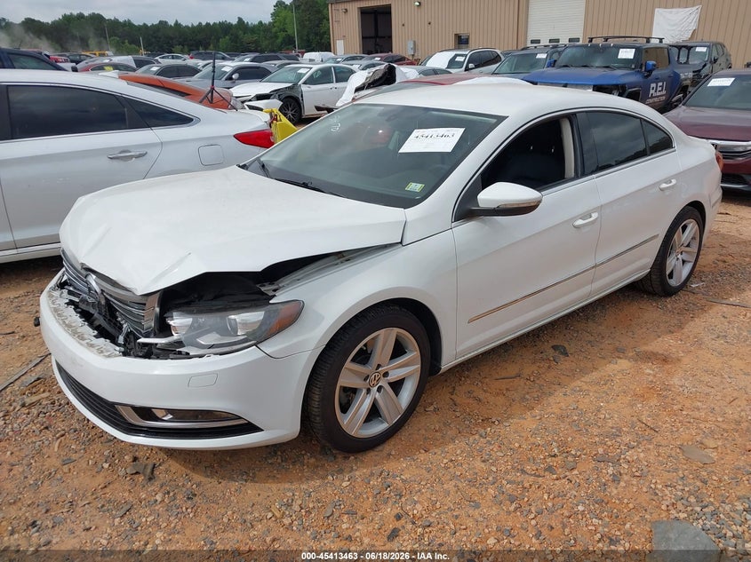 2016 Volkswagen Passat cc VIN WVWBP7AN6GE504170 IAAI salvage auction — FRONT END, Salvage (North Carolina), sold $700 on 2026-07-20 (photo 2)