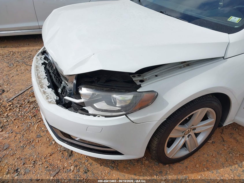 2016 Volkswagen Passat cc VIN WVWBP7AN6GE504170 IAAI salvage auction — FRONT END, Salvage (North Carolina), sold $700 on 2026-07-20 (photo 6)