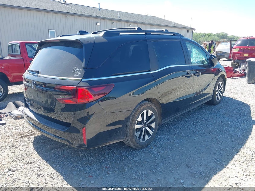 2026 Honda Odyssey VIN 5FNRL6H60TB023133 IAAI salvage auction — LEFT FRONT, Salvage Title, sold $13,600 on 2026-07-29 (photo 4)
