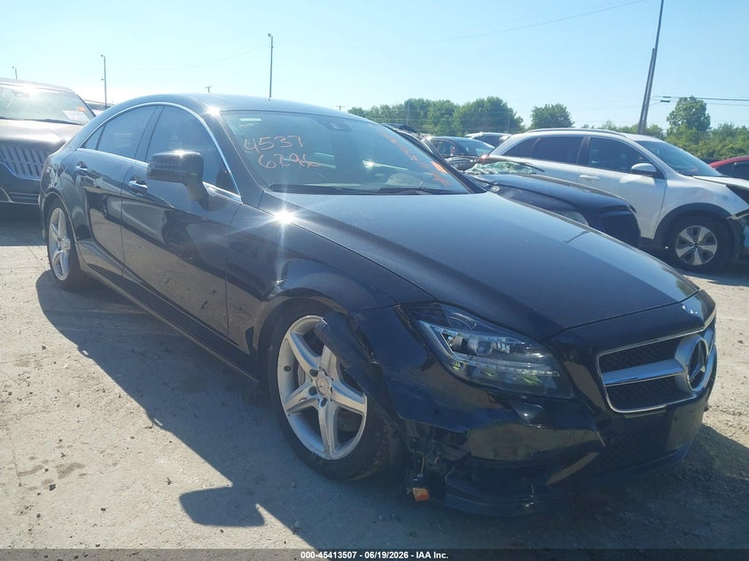 2013 Mercedes-benz Cls-klasse VIN WDDLJ9BB6DA064711 IAAI salvage auction — RIGHT FRONT, Salvage Title, sold $2,850 on 2026-07-21 (photo 1)