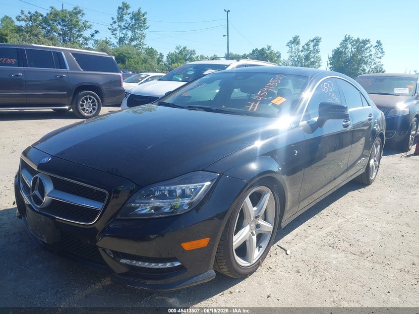 2013 Mercedes-benz Cls-klasse VIN WDDLJ9BB6DA064711 IAAI salvage auction — RIGHT FRONT, Salvage Title, sold $2,850 on 2026-07-21 (photo 2)