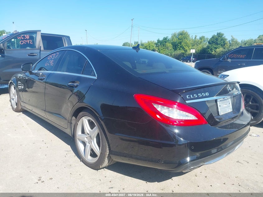 2013 Mercedes-benz Cls-klasse VIN WDDLJ9BB6DA064711 IAAI salvage auction — RIGHT FRONT, Salvage Title, sold $2,850 on 2026-07-21 (photo 3)