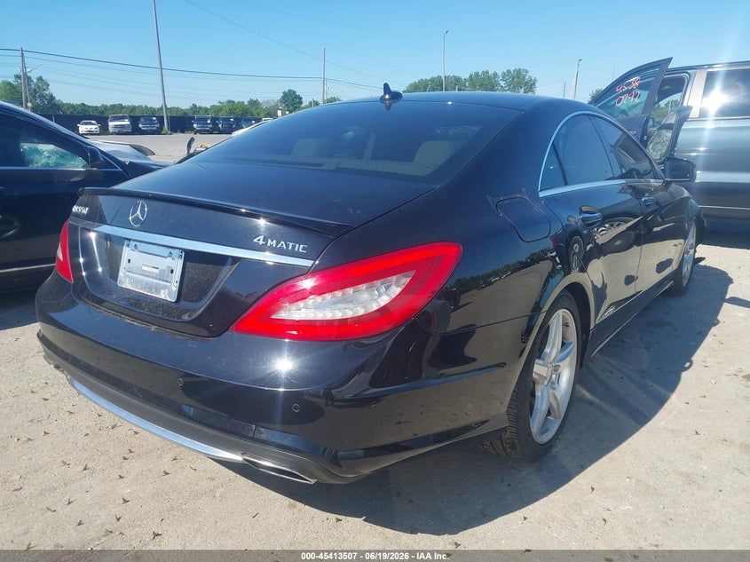 2013 Mercedes-benz Cls-klasse VIN WDDLJ9BB6DA064711 IAAI salvage auction — RIGHT FRONT, Salvage Title, sold $2,850 on 2026-07-21 (photo 4)