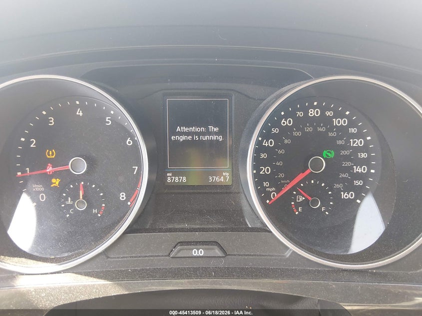 2018 Volkswagen Tiguan VIN 3VV2B7AXXJM136725 IAAI salvage auction — FRONT END, Salvage (New Mexico), sold $5,700 on 2026-07-24 (photo 7)