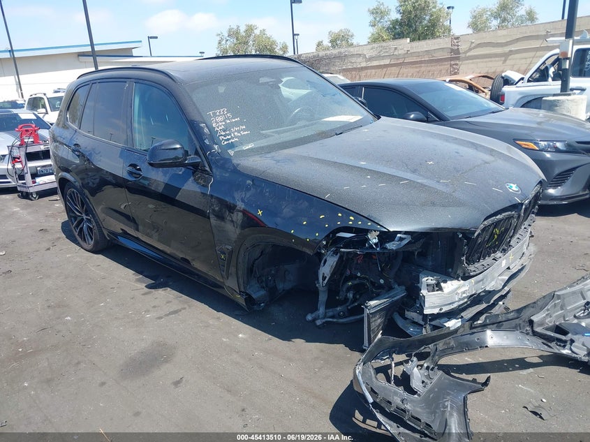 2025 BMW X5 VIN 5UX13EU04S9X56138 IAAI salvage auction — RIGHT FRONT, Salvage Certificate (California), sold $33,800 on 2026-07-10 (photo 1)