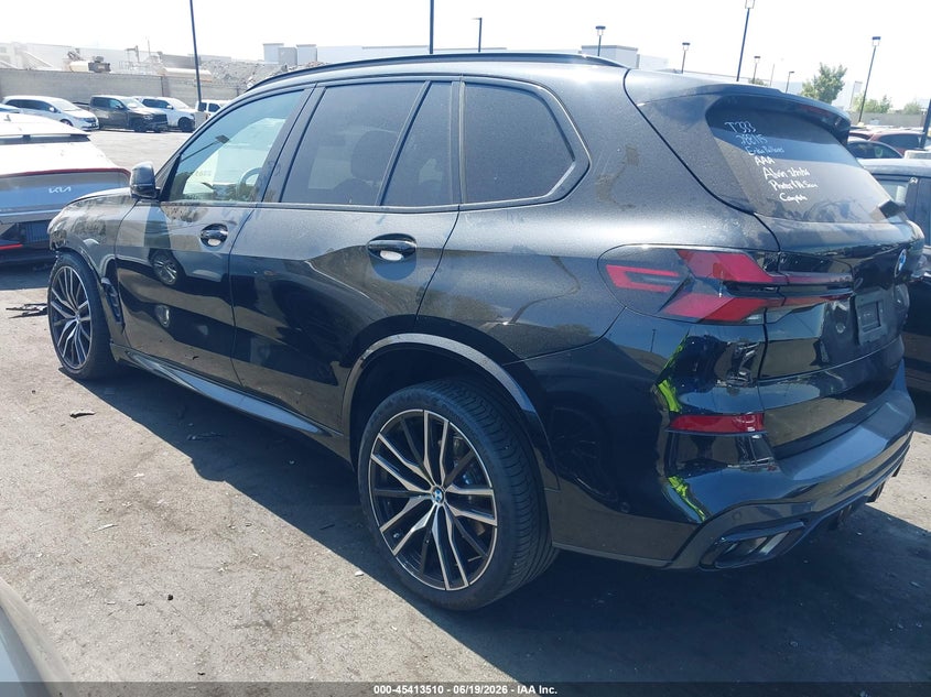 2025 BMW X5 VIN 5UX13EU04S9X56138 IAAI salvage auction — RIGHT FRONT, Salvage Certificate (California), sold $33,800 on 2026-07-10 (photo 3)