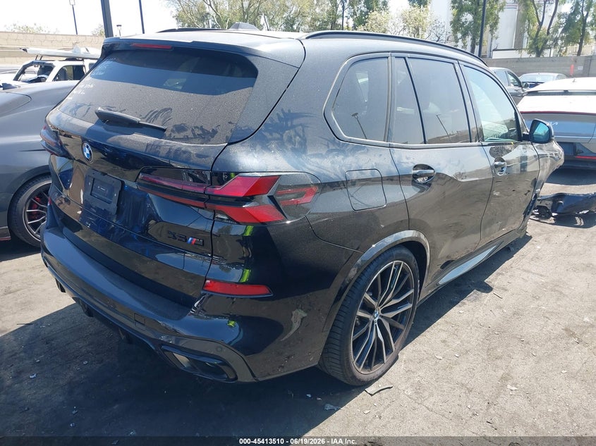 2025 BMW X5 VIN 5UX13EU04S9X56138 IAAI salvage auction — RIGHT FRONT, Salvage Certificate (California), sold $33,800 on 2026-07-10 (photo 4)