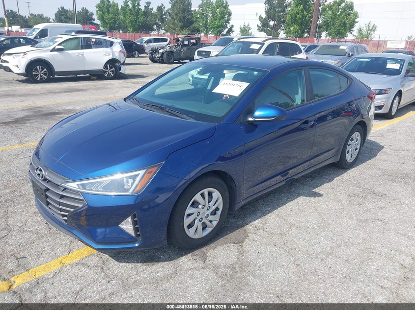 2020 Hyundai Elantra VIN 5NPD74LF8LH616346 IAAI salvage auction — NORMAL WEAR, SF97 (California), sold $7,100 on 2026-07-29 (photo 2)