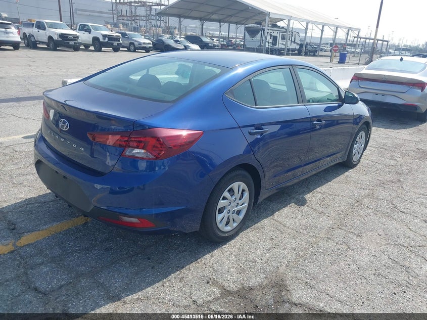 2020 Hyundai Elantra VIN 5NPD74LF8LH616346 IAAI salvage auction — NORMAL WEAR, SF97 (California), sold $7,100 on 2026-07-29 (photo 4)