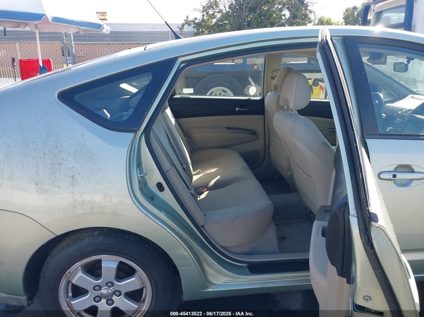 2009 Toyota Prius VIN JTDKB20U797865117 IAAI salvage auction — NORMAL WEAR, Clear - Dealer Only (California), sold $1,200 on 2026-07-29 (photo 8)