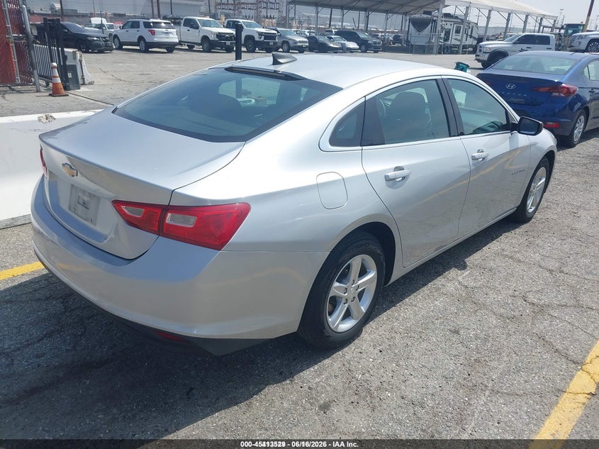 2020 Chevrolet Malibu VIN 1G1ZC5ST3LF133235 IAAI salvage auction — RIGHT SIDE, SF97 (California), sold $10,100 on 2026-07-29 (photo 4)