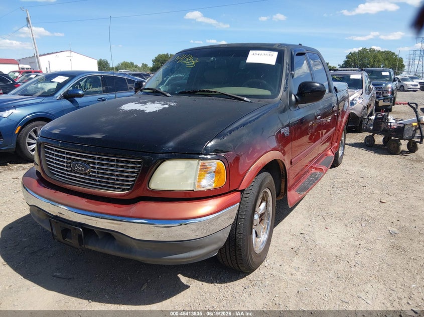 2003 Ford F-150 VIN 1FTRW07L13KD81940 IAAI salvage auction — REAR END, Clear (Indiana), sold $450 on 2026-07-18 (photo 2)