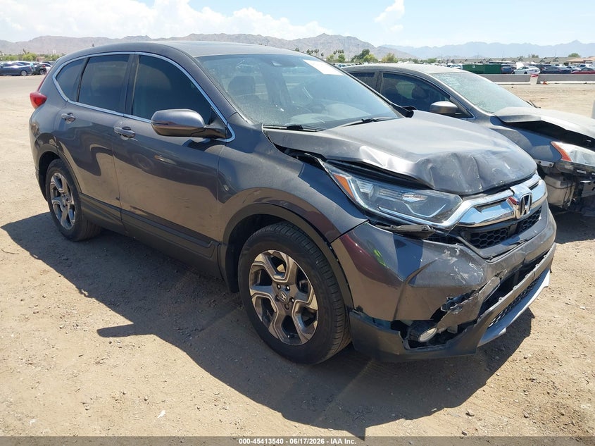 2018 Honda Cr-v VIN 7FARW1H55JE043493 IAAI salvage auction — FRONT END, Salvage Title, sold $6,800 on 2026-07-13 (photo 1)