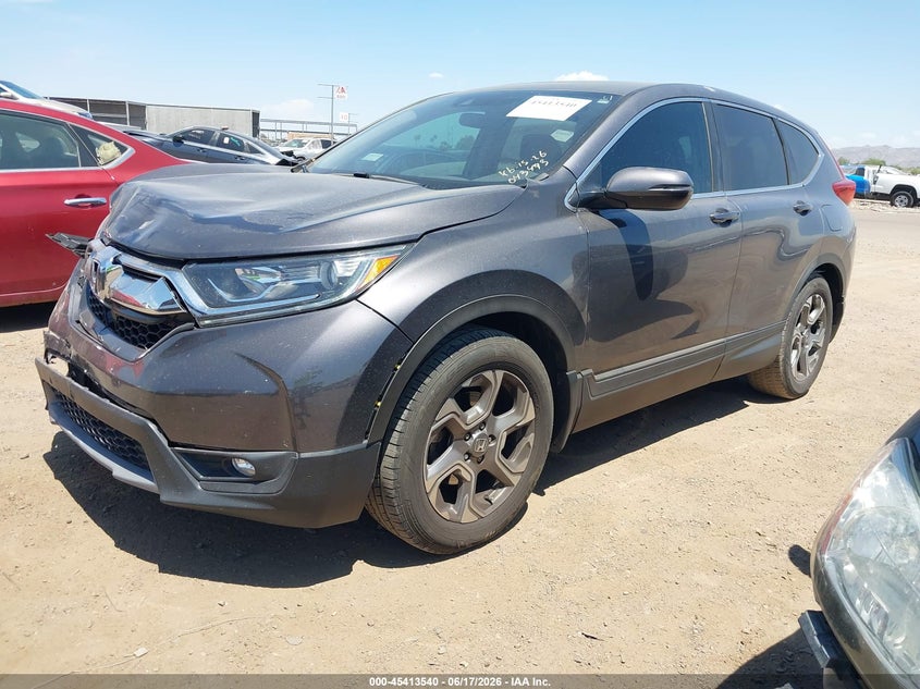 2018 Honda Cr-v VIN 7FARW1H55JE043493 IAAI salvage auction — FRONT END, Salvage Title, sold $6,800 on 2026-07-13 (photo 2)