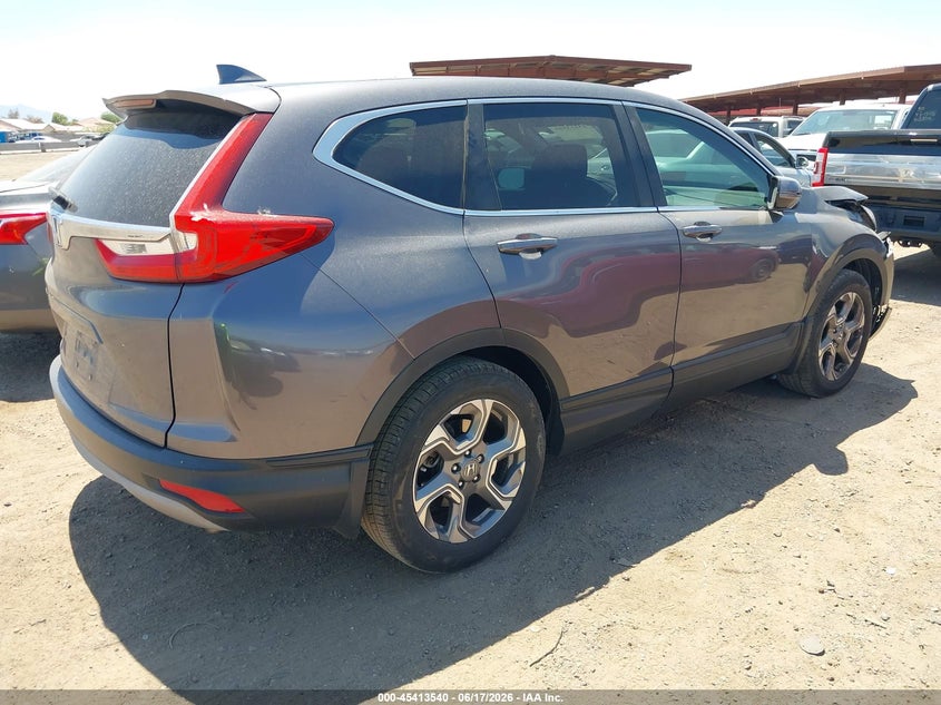 2018 Honda Cr-v VIN 7FARW1H55JE043493 IAAI salvage auction — FRONT END, Salvage Title, sold $6,800 on 2026-07-13 (photo 4)