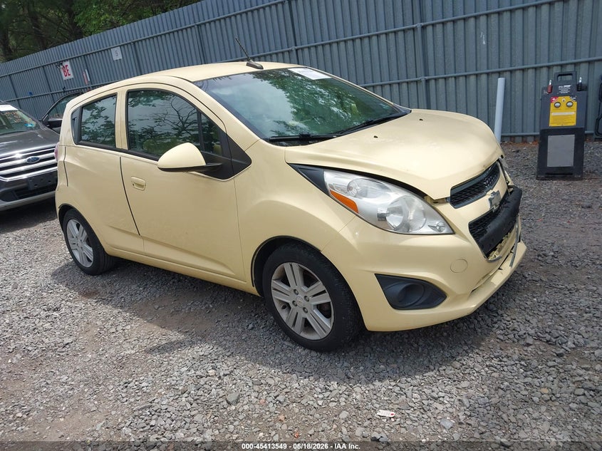 2014 Chevrolet Spark VIN KL8CB6S92EC592201 IAAI salvage auction — NORMAL WEAR, Clear (New Jersey), sold $850 on 2026-07-15 (photo 1)