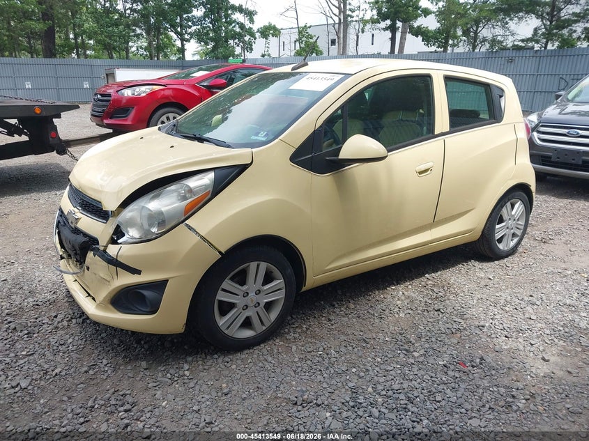 2014 Chevrolet Spark VIN KL8CB6S92EC592201 IAAI salvage auction — NORMAL WEAR, Clear (New Jersey), sold $850 on 2026-07-15 (photo 2)