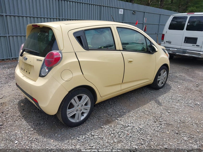 2014 Chevrolet Spark VIN KL8CB6S92EC592201 IAAI salvage auction — NORMAL WEAR, Clear (New Jersey), sold $850 on 2026-07-15 (photo 4)