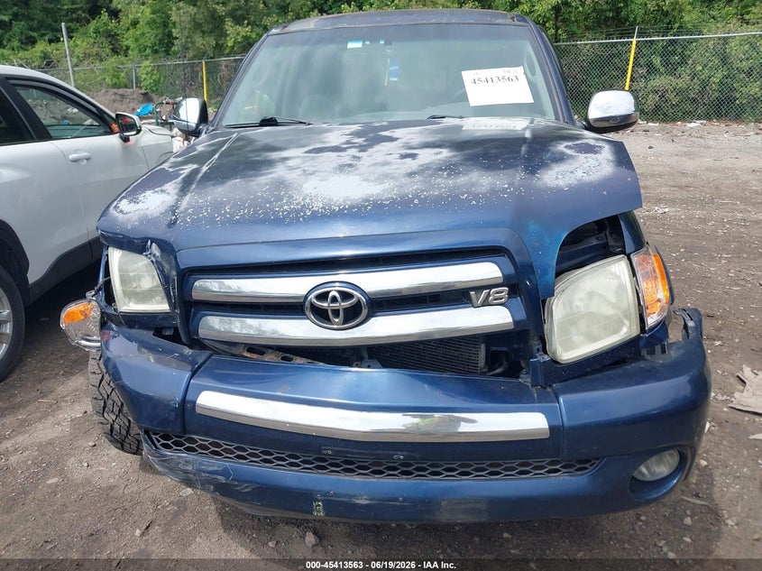 2003 Toyota Tundra VIN 5TBBT44163S377940 IAAI salvage auction — LEFT FRONT, Clear (Massachusetts), sold $850 on 2026-07-28 (photo 6)