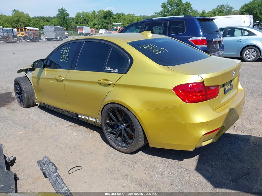 2015 BMW M3 VIN WBS3C9C56FP804554 IAAI salvage auction — FRONT END, Salvage (Virginia), sold $6,350 on 2026-07-28 (photo 3)
