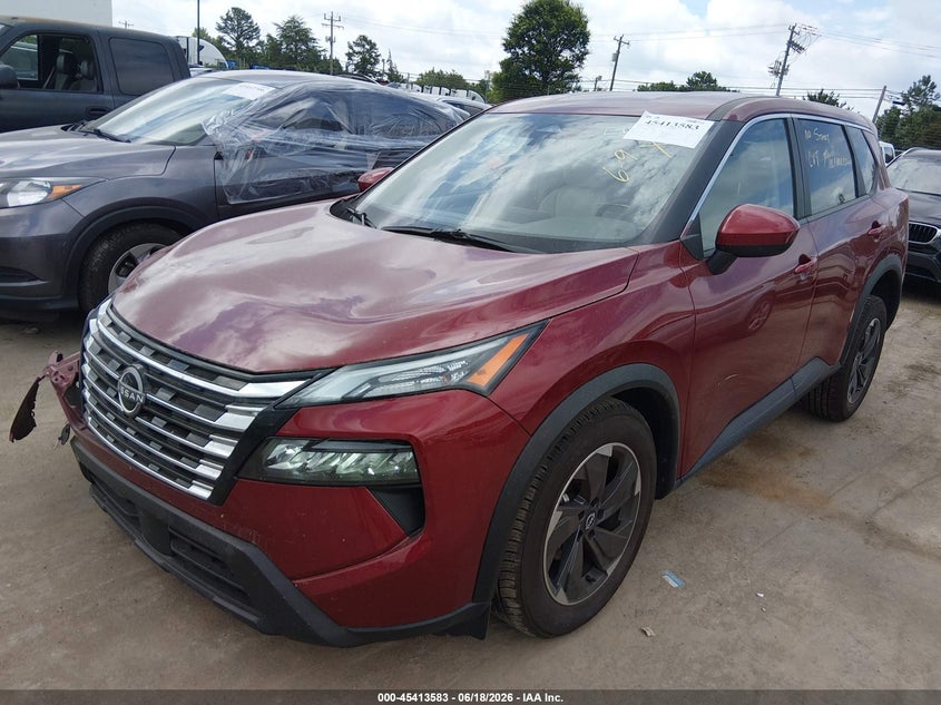 2025 Nissan Rogue VIN JN8BT3BA3SW344188 IAAI salvage auction — FRONT END, Rebuildable (Florida), sold $4,550 on 2026-07-06 (photo 2)
