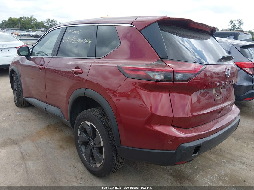 2025 Nissan Rogue VIN JN8BT3BA3SW344188 IAAI salvage auction — FRONT END, Rebuildable (Florida), sold $4,550 on 2026-07-06 (photo 3)
