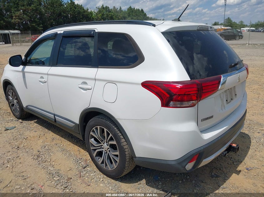 2016 Mitsubishi Outlander VIN JA4AZ3A36GZ008110 IAAI salvage auction — RIGHT FRONT, Clear (Virginia), sold $2,950 on 2026-07-06 (photo 3)