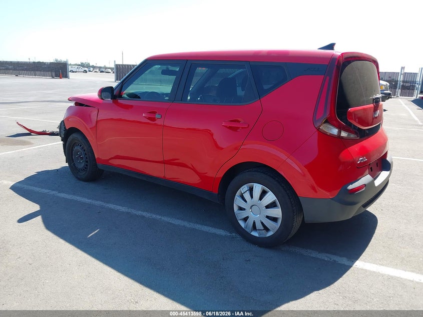 2022 Kia Soul VIN KNDJ23AU0N7157589 IAAI salvage auction — FRONT END, Clear (Arizona), sold $1,950 on 2026-07-07 (photo 3)