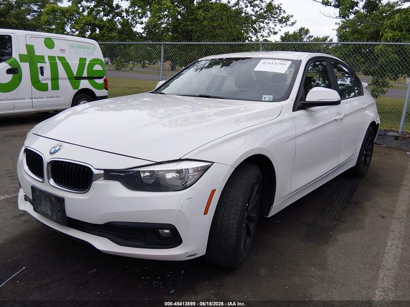 2017 BMW 3er VIN WBA8E5G32HNU43747 IAAI salvage auction — REAR END, Salvage (New Jersey), sold $1,600 on 2026-08-03 (photo 2)