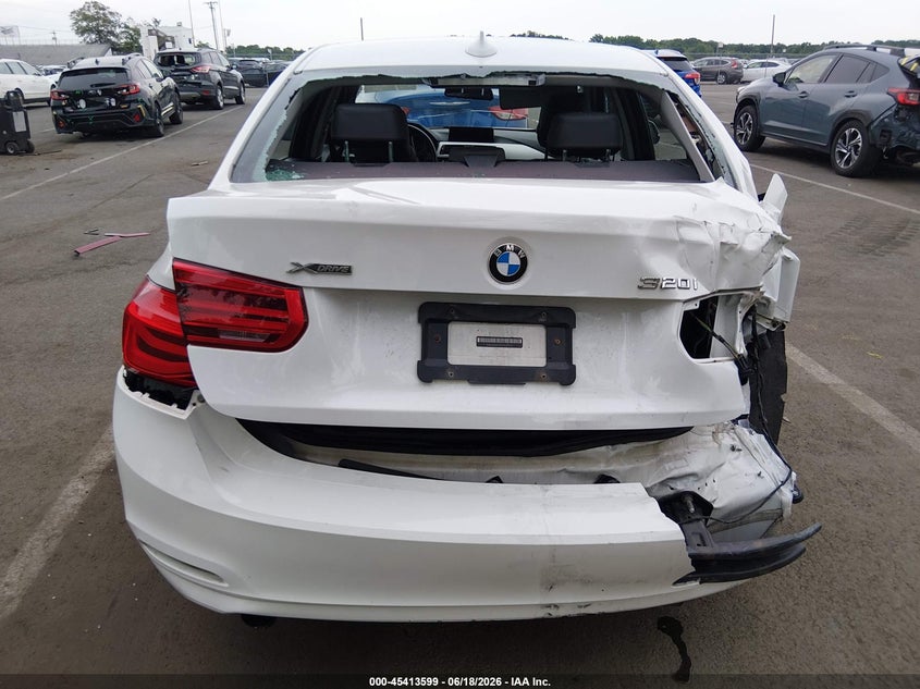 2017 BMW 3er VIN WBA8E5G32HNU43747 IAAI salvage auction — REAR END, Salvage (New Jersey), sold $1,600 on 2026-08-03 (photo 6)