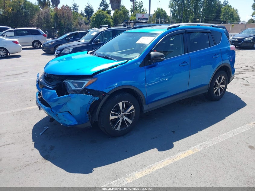 2016 Toyota VIN JTMWFREV9GD092052 IAAI salvage auction — FRONT END, Salvage (California), sold $6,225 on 2026-07-13 (photo 2)