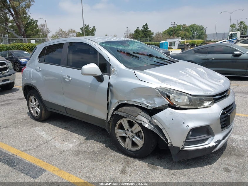 2018 Chevrolet Trax VIN KL7CJNSB4JB716859 IAAI salvage auction — ROLLOVER, Salvage (California), sold $1,350 on 2026-07-14 (photo 1)