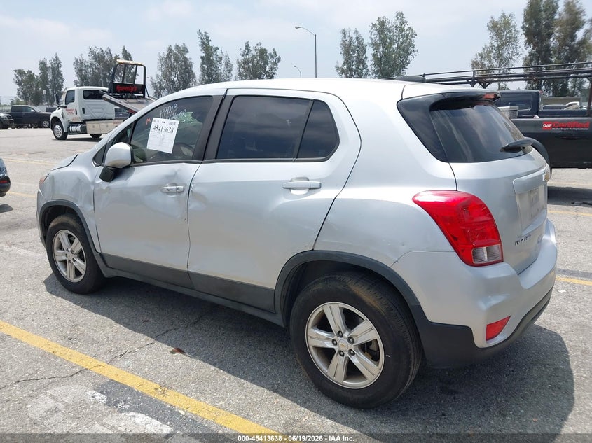 2018 Chevrolet Trax VIN KL7CJNSB4JB716859 IAAI salvage auction — ROLLOVER, Salvage (California), sold $1,350 on 2026-07-14 (photo 3)