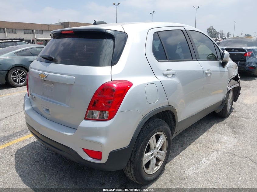 2018 Chevrolet Trax VIN KL7CJNSB4JB716859 IAAI salvage auction — ROLLOVER, Salvage (California), sold $1,350 on 2026-07-14 (photo 4)
