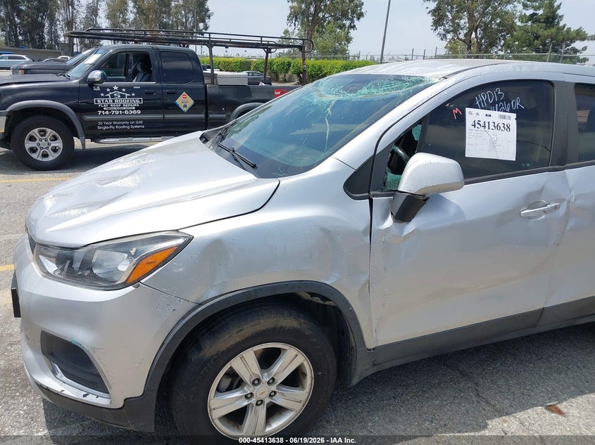 2018 Chevrolet Trax VIN KL7CJNSB4JB716859 IAAI salvage auction — ROLLOVER, Salvage (California), sold $1,350 on 2026-07-14 (photo 6)