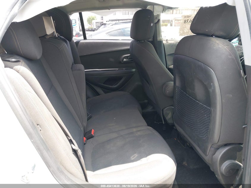 2018 Chevrolet Trax VIN KL7CJNSB4JB716859 IAAI salvage auction — ROLLOVER, Salvage (California), sold $1,350 on 2026-07-14 (photo 8)