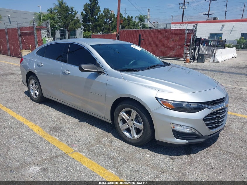2020 Chevrolet Malibu VIN 1G1ZC5ST9LF019336 IAAI salvage auction — FRONT & REAR, SF97 (California), sold $11,300 on 2026-07-29 (photo 1)