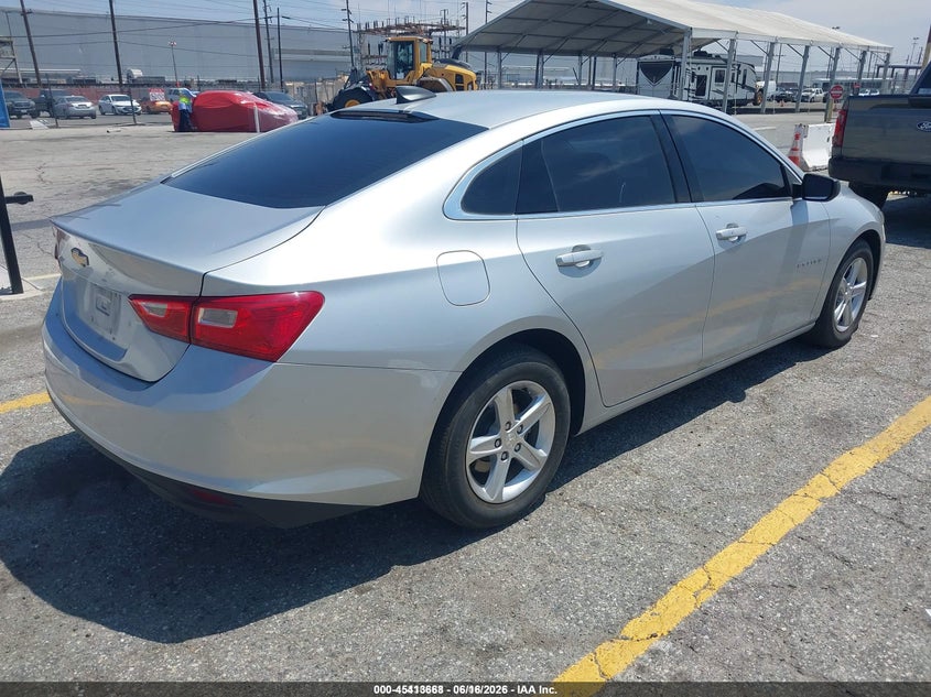 2020 Chevrolet Malibu VIN 1G1ZC5ST9LF019336 IAAI salvage auction — FRONT & REAR, SF97 (California), sold $11,300 on 2026-07-29 (photo 4)