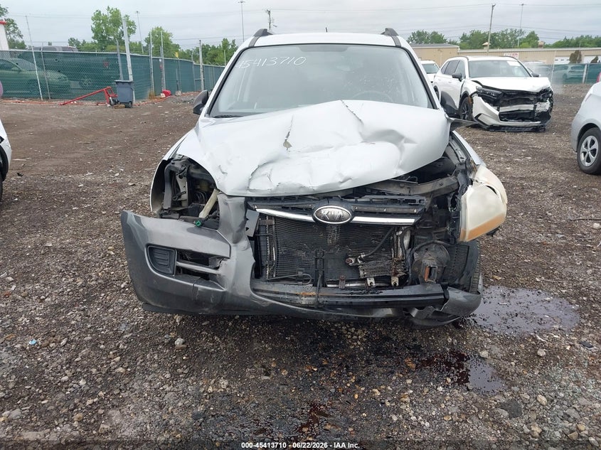 2008 Kia Sportage VIN KNDJE723587510675 IAAI salvage auction — FRONT END, Salvage (Ohio), sold $325 on 2026-07-15 (photo 6)