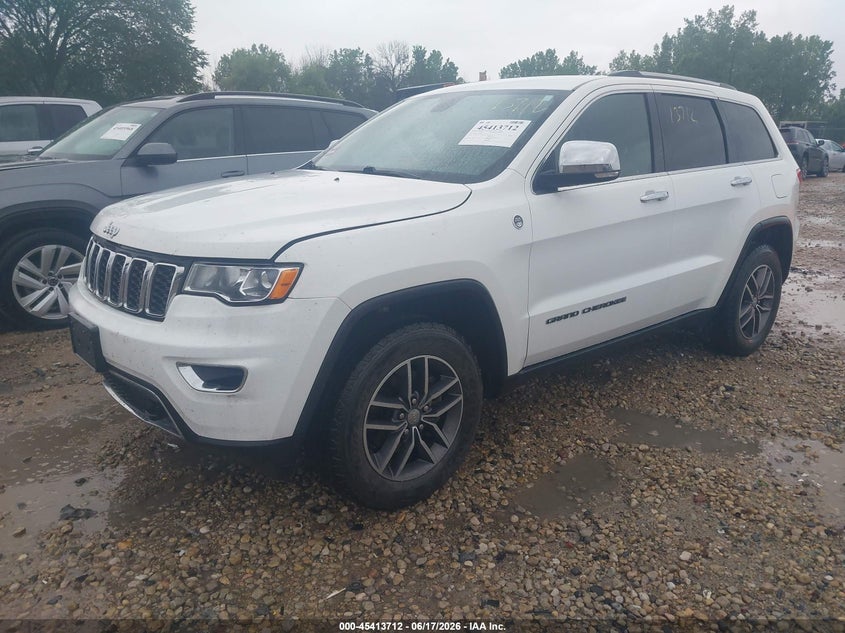 2018 Jeep Grand cherokee VIN 1C4RJFBG9JC453860 IAAI salvage auction — HAIL, Salvage Title, sold $7,250 on 2026-07-30 (photo 2)