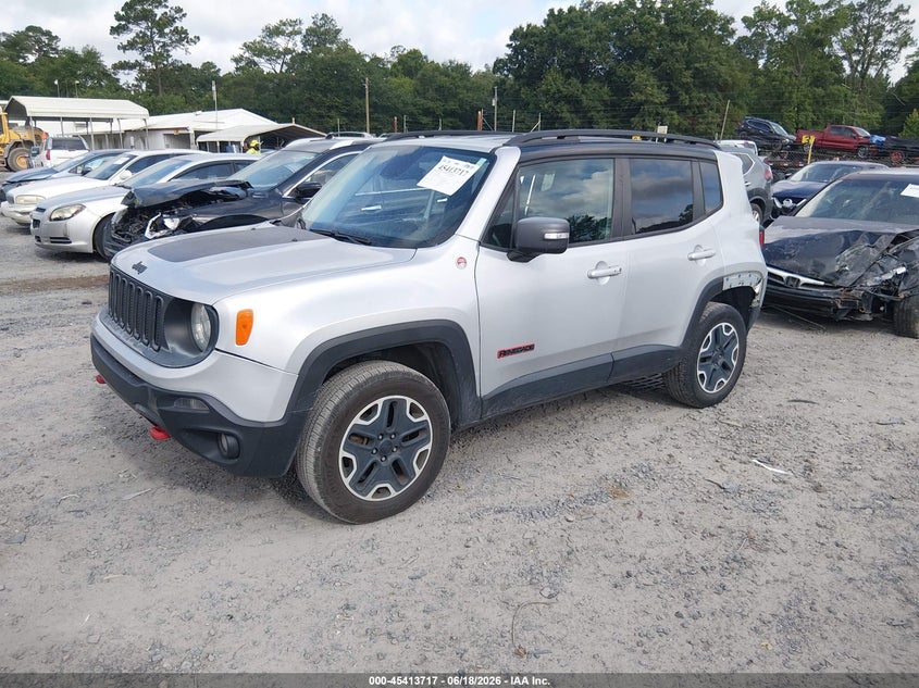 2016 Jeep Renegade VIN ZACCJBCT0GPD88332 IAAI salvage auction — SIDE, Salvage (South Carolina), sold $1,400 on 2026-07-15 (photo 2)
