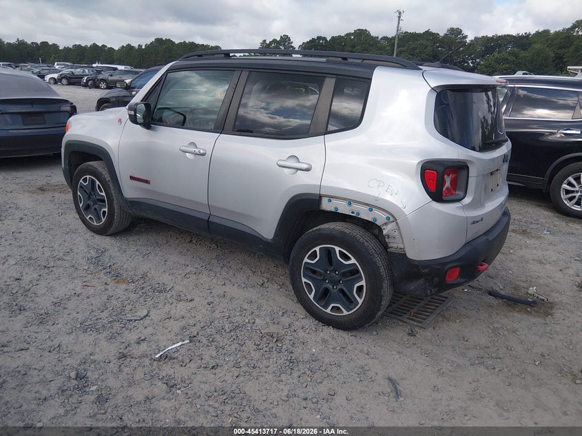 2016 Jeep Renegade VIN ZACCJBCT0GPD88332 IAAI salvage auction — SIDE, Salvage (South Carolina), sold $1,400 on 2026-07-15 (photo 3)