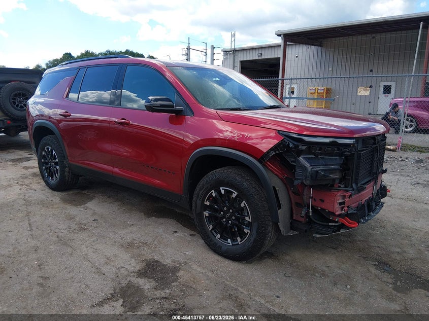 2024 Chevrolet Traverse VIN 1GNEVJKS7RJ183469 IAAI salvage auction — FRONT END, Salvage (West Virginia), sold $10,400 on 2026-07-29 (photo 1)